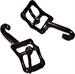 Model T Buckle only for top to windshield leather strap, black