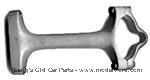 Model T Steering support bracket, WITH groove for horn wire tube - 3500H