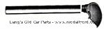 Model T Kingston hot air pipe and cast iron end. - 4136-37