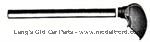 Model T Holley hot air pipe and cast iron end. - 4180-81