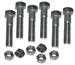 Model T Body bracket to frame bolt and nut set, 12 piece.