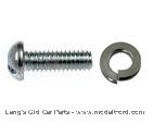 Model T Radiator apron center mounting screw and washer. - 3977EMB