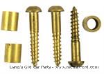 Model T Wheel spacer and screw set, 6 piece set. - SP-WS