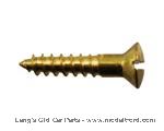 Model T Mounting screws for Brass common sense fasteners  - 43006MSB