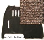 Model T Front carpet/Coupe/brown wool - FCC1A25-BRN