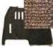 Model T Front Carpet Kit. Coupe. Brown Wool