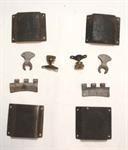 Model T Original hardware kit for pair of carbide headlights. - ZZZ_0071