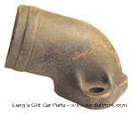Model T New Old Stock Cylinder Water Outlet Connection, No Ford Script. - ZZZ_0121