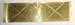 Model T Reproduction top tank wrapper, brass. Original number R-027 - ZZZ_0236