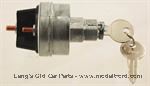 Model T Ignition Key Switch, Accessory for use with starter solenoid  - A-STSOLK