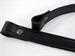 Model T Top to windshield hold down straps, black leather, brass hardware - 3314WSC