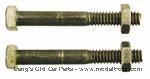 Model T Bolt and nut for front spring clip. Original style - 3847X