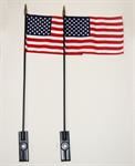 Model T Bumper flags and holder - A-FH-B