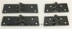 Model T Torpedo roadster door hinges, open car - 5297B