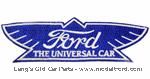 Model T Ford the Universal car, winged pyramid patch - A-PTH-FW