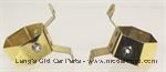 Model T Bud Vase brackets, brass - BUD-BRKTBR