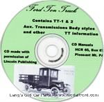 Model T TT1-CD - TT Chassis and Body Parts on CD-ROM