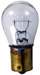 Model T 12-21CP - 21 c.p. light bulb, single contact, 12 volt, (straight pins)