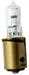 Model T Halogen tail lamp bulb, 50 WATT, 12 volt, straight pin, single contact