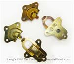 Model T KW Brass Latch set for wooden coil box - 4676L