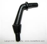 Model T Top bow socket to body bracket arm, touring rear, extended for wider bows. - 3850BEX