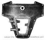 Model T USED Transmission cover for cars without starter - 3376AU