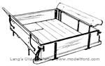 Model T Wooden Pickup Bed  - PU-BED2627