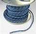 Model T Blue wire wiith Yellow tracer, 14 gauge cloth covered, sold by foot