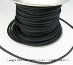 Model T Black wire 14 gauge cloth covered sold by the foot - 5042W