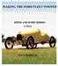 Model T Speedster bodies, A to Z, CD