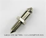 Model T Lift-a-dot" fastener with wood screw, nickel plated, double - LIFT-SD