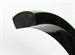 Model T Tack strip, plastic, black, 1/2" X 3/8", sold by the foot