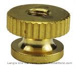 Model T Brass knurled spark plug nuts for Champion X and A25 - 5201NUT