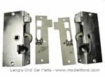 Model T Door handle and latch set with striker plate set of 2 - 5678AX