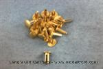 Model T 4060B - Brass rivets for hood lacing, packet of 24