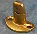 Model T MUR2-TB - Murphy Fastener, thick curved oval base for top bows, double stack, solid brass