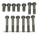 Model T 3008-3112D - Stainless Steel Domed Head Engine Bolt Set 13pc for 1927
