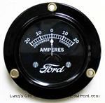 Model T 5016ESL - Ammeter, Large diameter, Illuminated dial, Ford Script