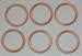 Model T Manifold gasket copper ring only, set of 6