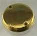 Model T Gas cap, early recessed style, solid brass - 2901BR