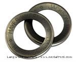 Model T Front Hub dust ring, steel, for Hayes wheels. - 2808H
