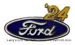 Model T Oval Ford logo hat or tie tack pins with ‘24 - PIN-24