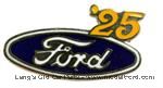 Model T Oval Ford logo hat or tie tack pins with ‘25 - PIN-25