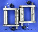 Model T Ton truck rear shackle set - 1050S