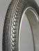 Model T 21 X 440/450 All black tire. Recreation of 1920's "Olympic" tread. 