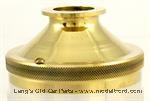 Model T Steering gear cover, solid polished brass - 3504