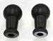 Model T Spark and gas knobs, black - 3526
