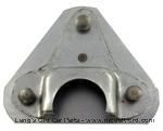 Model T Fender bracket and pad, 3 hole, used on front or rear. With three rivets. - 4800A